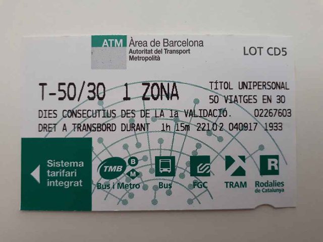 barcelona metro guide tickets and passes